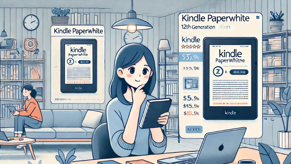 Kindle Paperwhite12世代を解説【価格と性能】