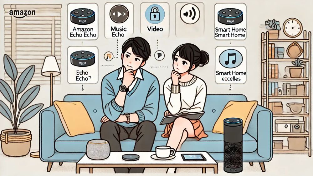 amazon echoの比較で見るおすすめポイント