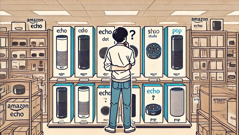 amazon echo 比較でわかるモデル選びのポイント