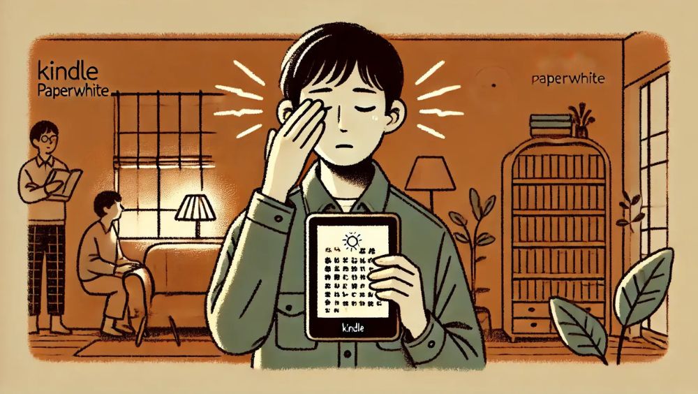 kindle paper whiteは本当に目に悪い？