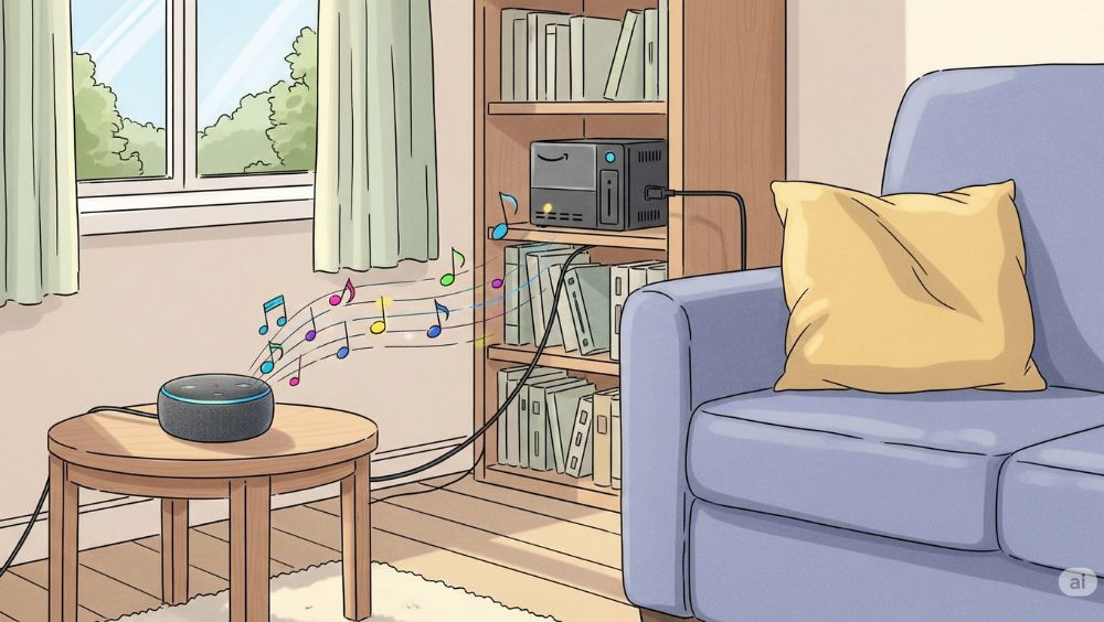 Amazon EchoでNASの音楽を再生する基本的な方法