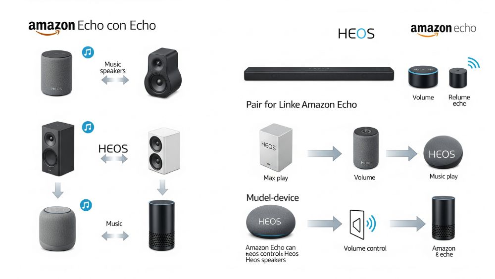 amazon echo heos連携の機種別設定と活用法