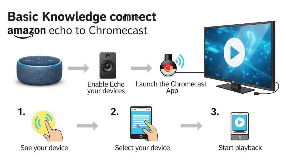 amazon echo chromecastの連携の基本知識