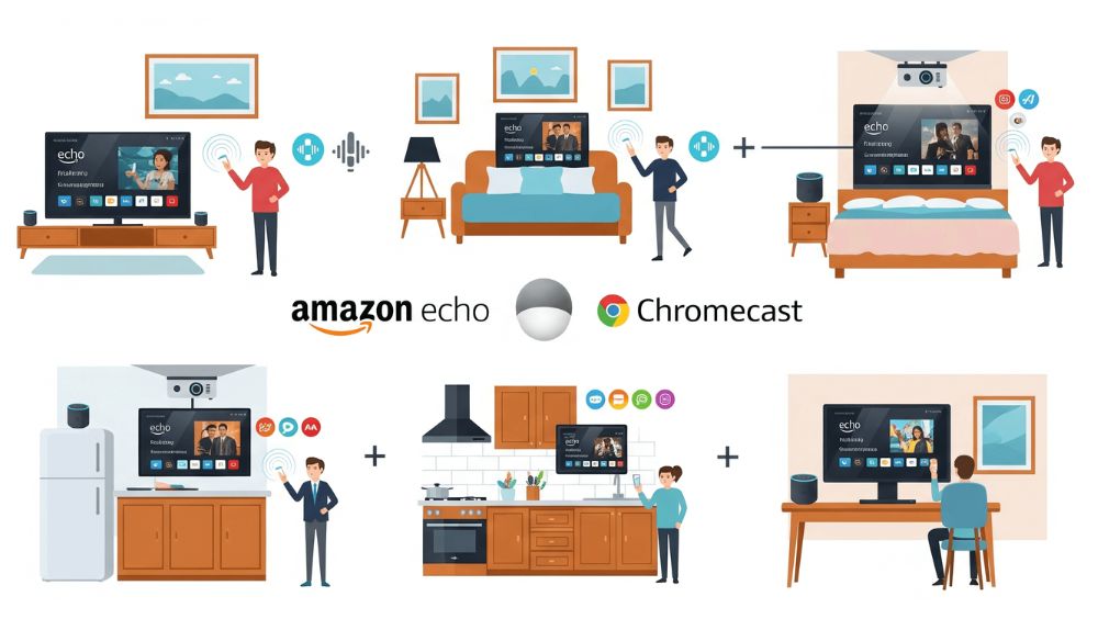amazon echo chromecastの連携の代替案と設定