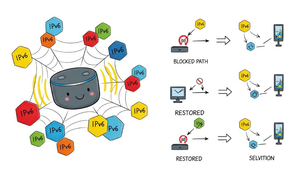 amazon echoのipv6接続ガイド繋がらない原因と対処法