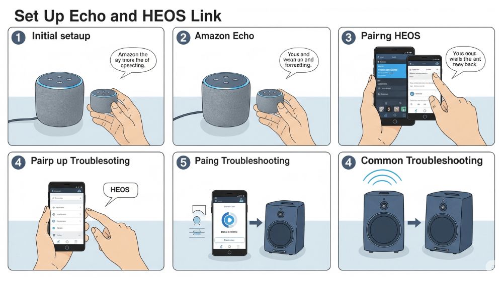amazonecho heos連携ガイド設定からトラブル解決まで