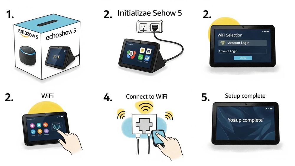 Amazon Echo Show 5初期化の手順と注意点