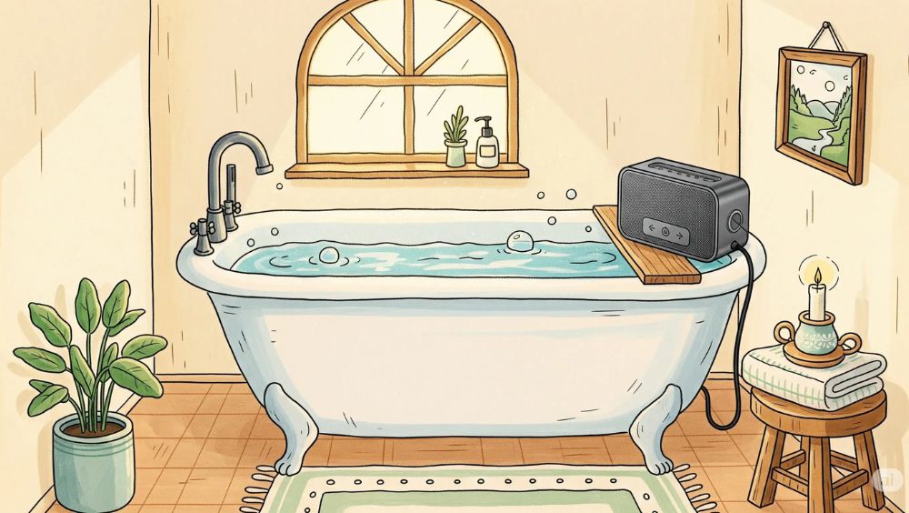 amazon echoを風呂で実現する快適バスタイム
