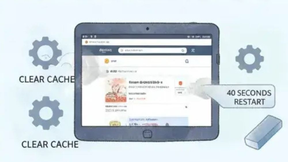 AmazonショッピングアプリでFireタブレットが使えない対策