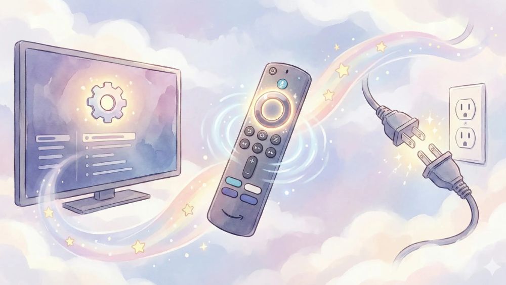 Fire TV Stickを再起動する手順と方法