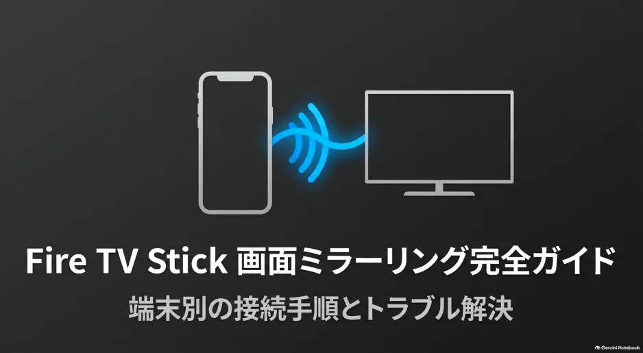 Fire TV Stickの画面ミラーリング完全ガイドのタイトルスライド