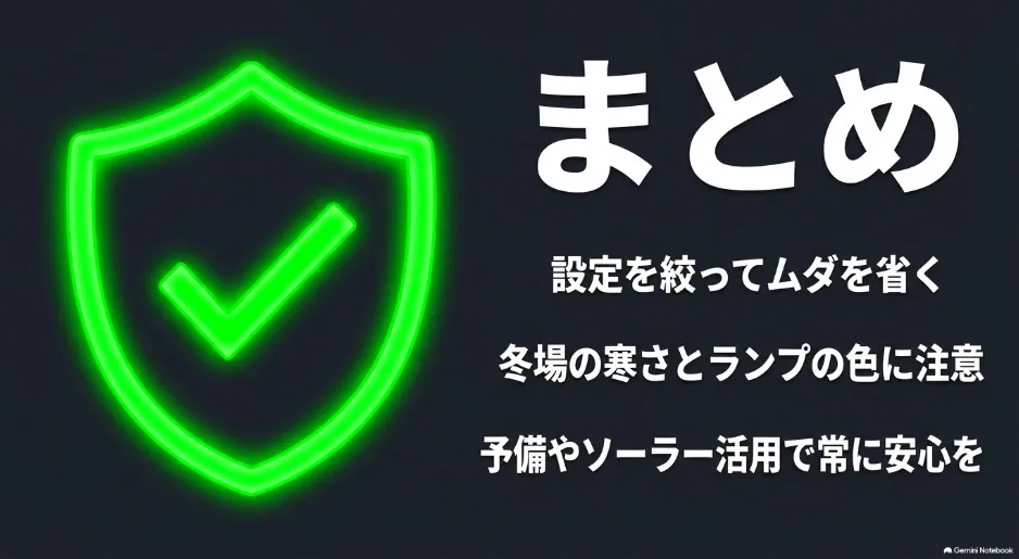 Amazon Ringバッテリー対策のまとめ（設定の見直し、冬場の注意、予備やソーラーの活用）